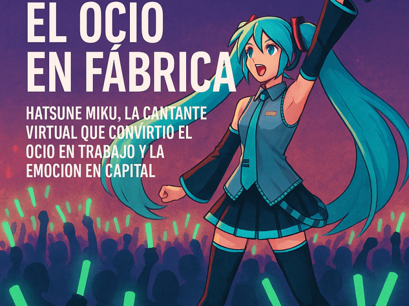 CONVERTIR EL OCIO EN FÁBRICA: NOTAS PARA UNA ANTROPOLOGÍA DE HATSUNE&nbsp;MIKU